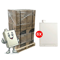 6x Intergas Kombi Kompakt HRE 24/18 CW3 2x80mm 043357 | CVketel.nl