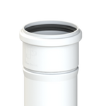 CoxDENS® rookgaspijp / afvoerpijp 80 L=500mm