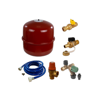 CV-ketel Aansluitset Renovatie 18L/0,5bar kopen?
Wat kan je verwachten van een Renovatie CV-ketel aansluitpakket bij CVketel.nl.
Een Bonfix vulslangset, Bonfix gaskogelkraan, Pentec inlaatcombinatie, Bonfix kogel vul- en aftapkraan,
Reflex expansievat 18 Liter en 0,5bar zonder expansievatbeugel.

Dit Renovatie aansluitset voor een CV-ketel is voor de bestaande bouw waar al een ontluchtingsbeugel geplaatst is.

| CVketel.nl