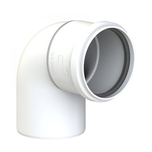 CoxDENS® PP Rookgas/Lucht Afvoerbocht 87° kort 80mm ✔ Gratis verzending NL vanaf €150,-
 | CVketel.nl de goedkoopste van Nederland