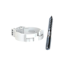 Cox Geelen CoxDENS® PP beugel Ø80 + FIS® Stokeind van verzinkt staal - M8x130 Torx 25 18008671