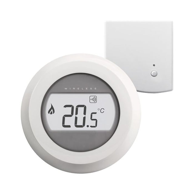 Honeywell Home Round Modulation draadloze thermostaat inclusief RF-module | CVketel.nl