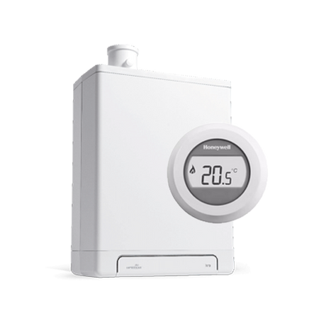 Intergas HRE 24/18 CW3 + Honeywell Home Round Aan/uit kamerthermostaat T87G2014 | CVketel.nl