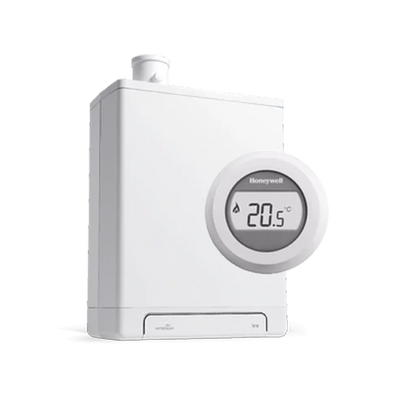 Intergas HRE 24/18 CW3 met Honeywell Home Round
modulerende kamerthermostaat T87M2018 | CVketel.nl
