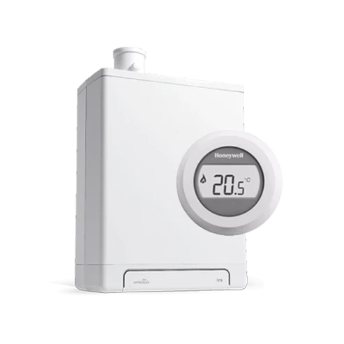 Intergas HRE 24/18 CW3 met Honeywell Home Round
modulerende kamerthermostaat T87M2018 | CVketel.nl