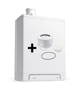 Intergas Kombi Kompakt HRE 28/24 6,9 - 22,8 kW CW4 60/100mm 043447 | CVketel.nl