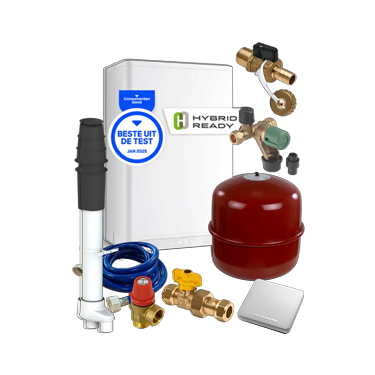 Intergas Xtreme 24 CW3 | 80/80 | 14,0kW | Basis Totaalpakket wit | CVketel.nl