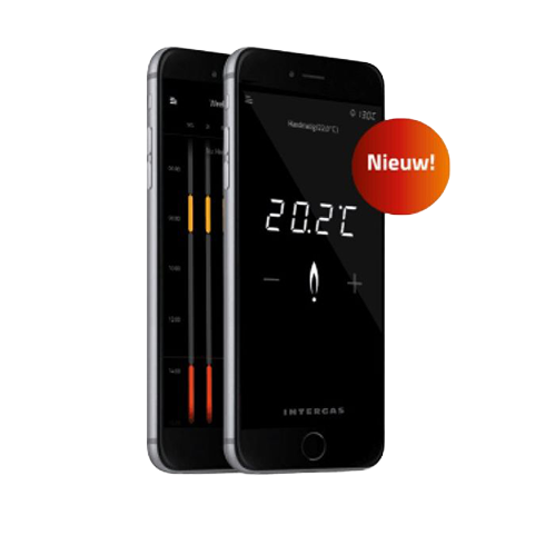 Intergas modulerende kamerthermostaat Comfort Touch wit inclusief gateway Remote App Control 032014 | CVketel.nl