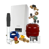 Remeha Tzerra Ace Matic 28c met Aansluitpakket Renovatie met Dakdoorvoer 80-80 en met Remeha eTwist Wifi modulerende slimme thermostaat + gateway 7648242 | CVketel.nl